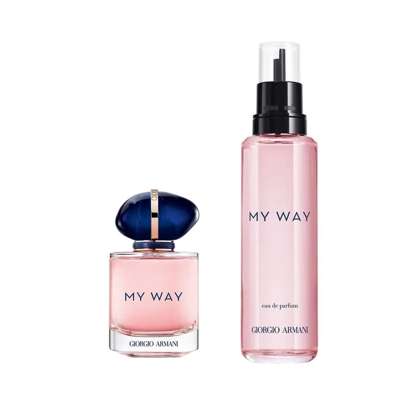 Наборы парфюмерии AMANI MY WAY FLORAL: цветочно-фруктовый аромат 50 мл + 150 мл Giorgio Armani, two-piece set: my way 30ml+refill 100ml
Наборы парфюмерии AMANI MY WAY FLORAL: цветочно-фруктовый аромат 50 мл + 150 мл Giorgio Armani, two-piece set: my way 30ml+refill 100ml