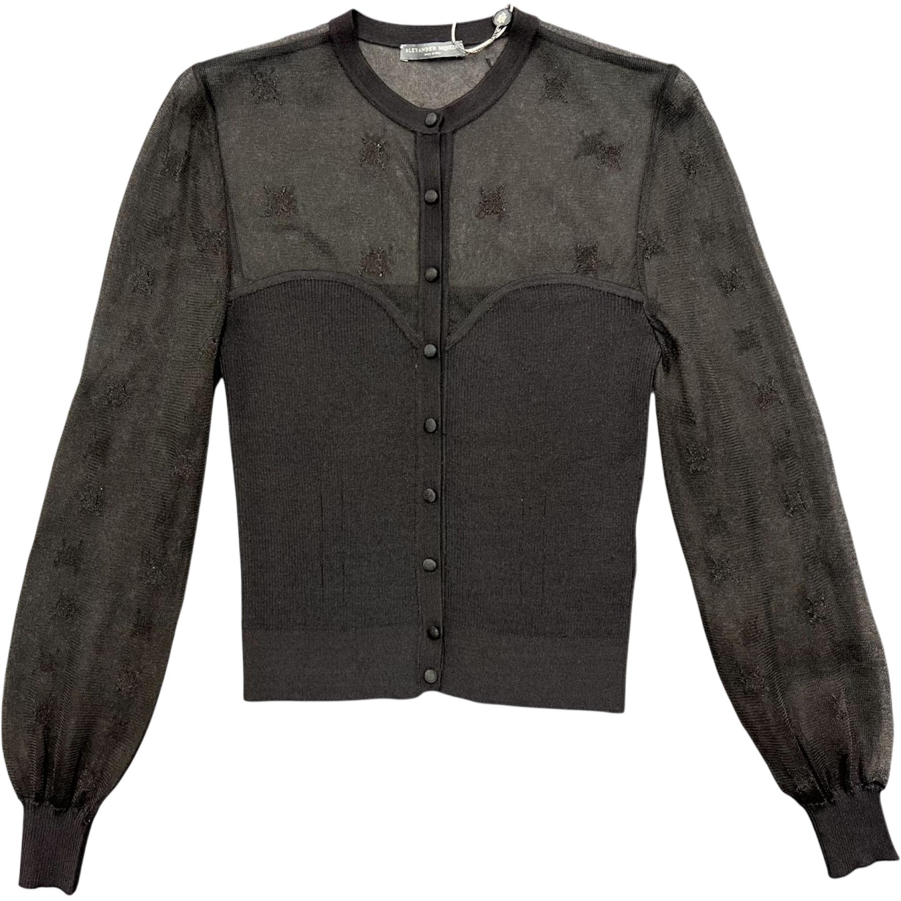 Топ женский Alexander McQueen, черный
Топ женский Alexander McQueen, черный