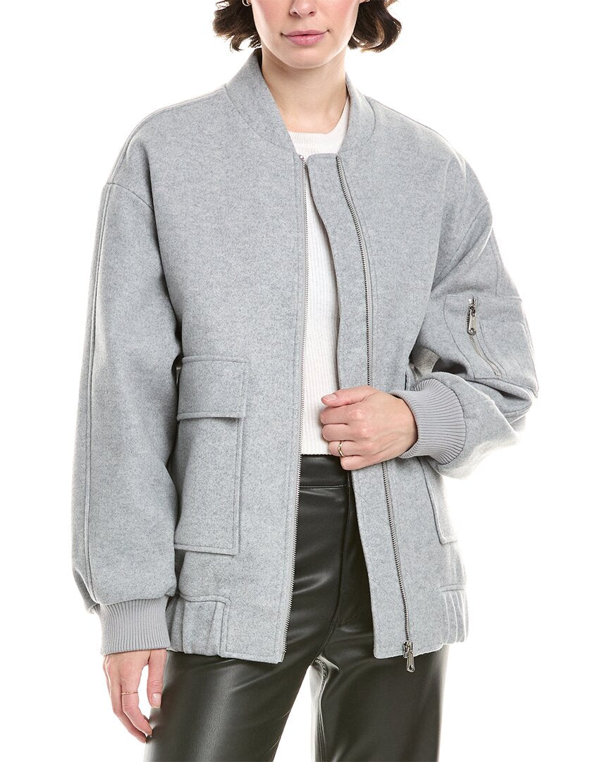 Бернардо Оверсайзд Бомбер Bernardo, серый
Бернардо Оверсайзд Бомбер Bernardo, серый