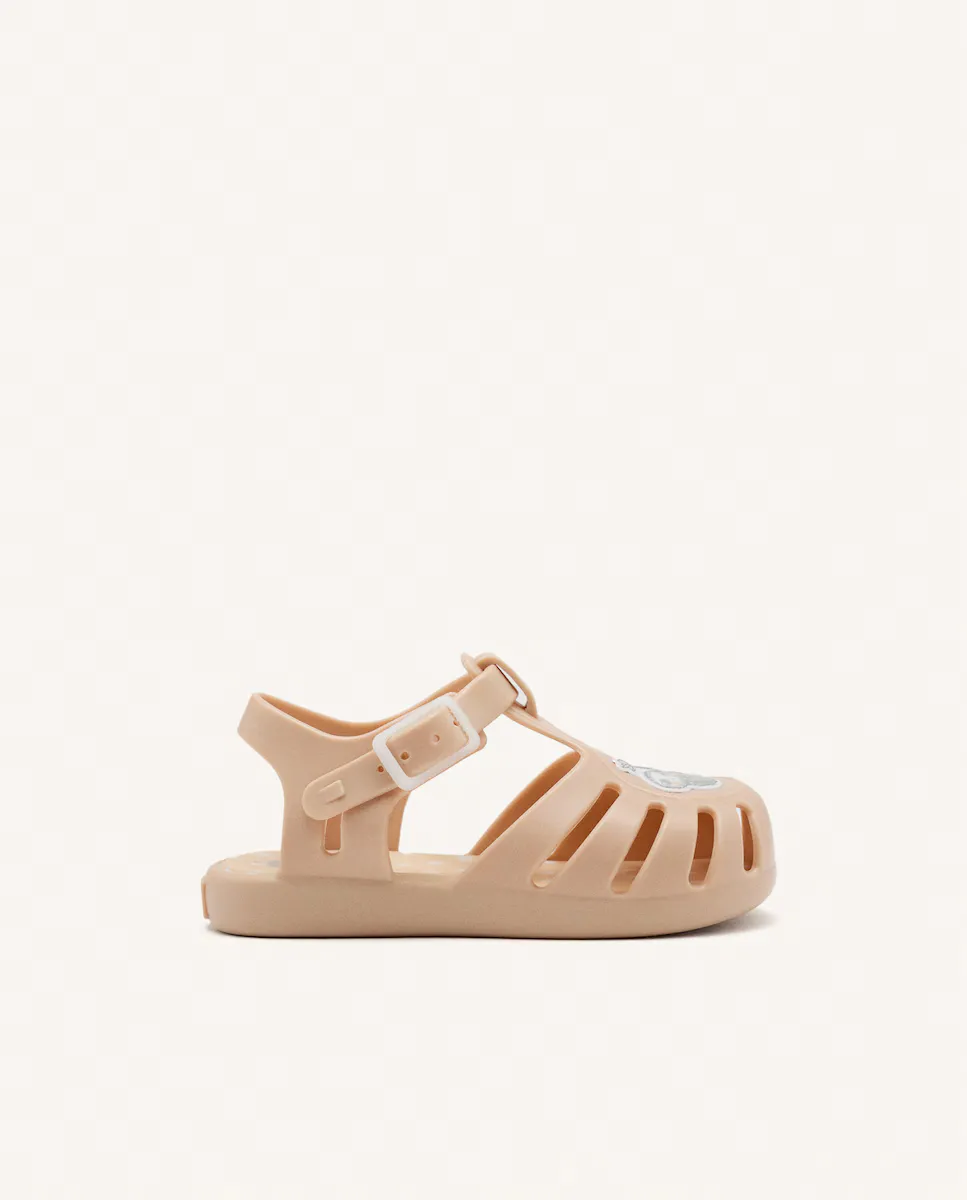 Коричневые детские сандалии для мальчиков с мягкой стелькой и застежкой-пряжкой Gioseppo, бежевый 
Коричневые детские сандалии для мальчиков с мягкой стелькой и застежкой-пряжкой Gioseppo, бежевый