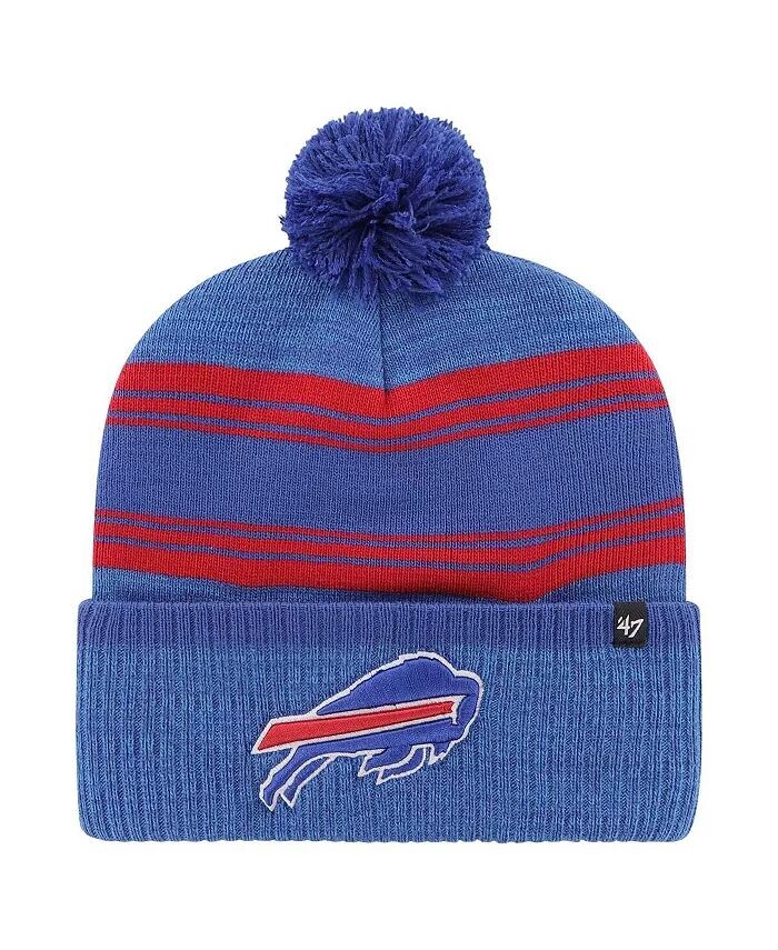 Мужская вязаная шапка с манжетами и помпоном Royal Buffalo Bills Fadeout '47 Brand, синий
Мужская вязаная шапка с манжетами и помпоном Royal Buffalo Bills Fadeout '47 Brand, синий