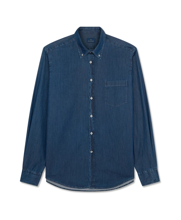 Эко-Джинсовая рубашка Paul & Shark, синий
Эко-Джинсовая рубашка Paul & Shark, синий