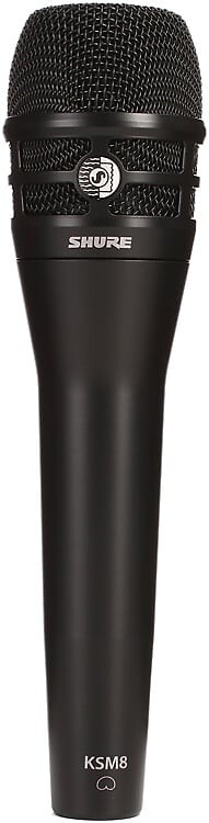 Кардиоидный динамический вокальный микрофон Shure KSM8 / B Dualdyne Handheld Cardioid Dynamic Microphone
Кардиоидный динамический вокальный микрофон Shure KSM8 / B Dualdyne Handheld Cardioid Dynamic Microphone