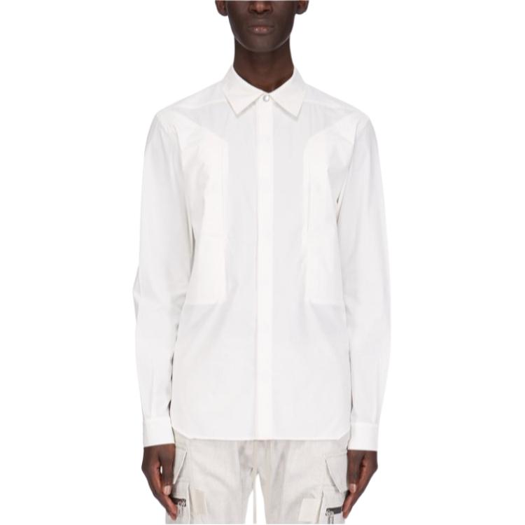 RICK OWENS Мужская белая рубашка
RICK OWENS Мужская белая рубашка