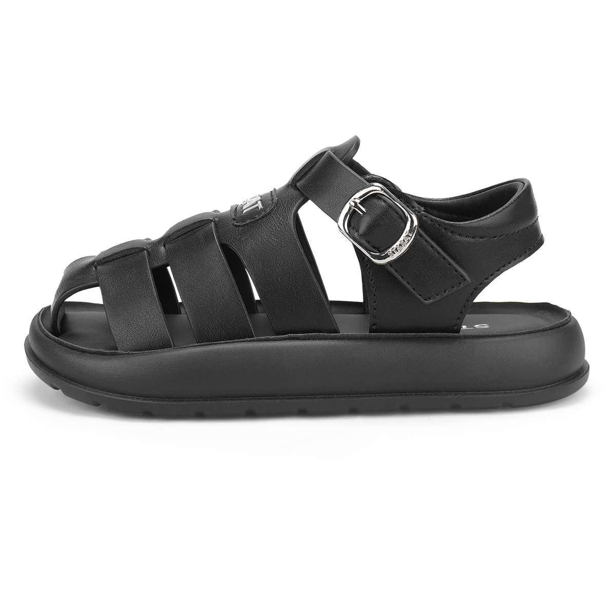 Противоскользящие и дышащие детские сандалии ST&SAT KIDS, черный
Противоскользящие и дышащие детские сандалии ST&SAT KIDS, черный