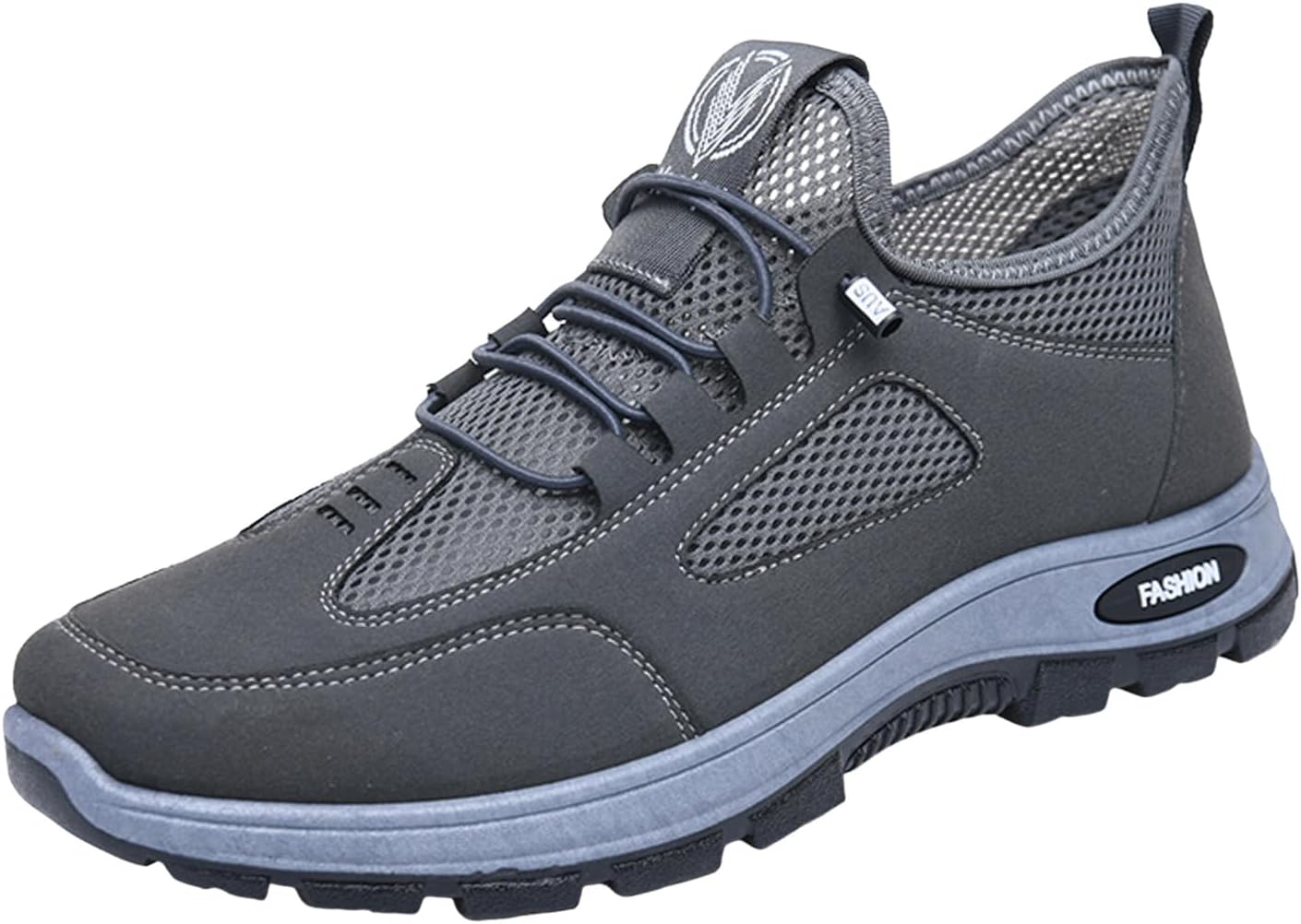 Мужские кроссовки IWIHMIV, нескользящие, для прогулок и тенниса, повседневные, легкие, дышащие, удобные беговые кроссовки для спорта, серый
Мужские кроссовки IWIHMIV, нескользящие, для прогулок и тенниса, повседневные, легкие, дышащие, удобные беговые кроссовки для спорта, серый