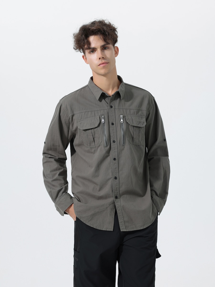 Рубашка на пуговицах классического кроя Youthup, светло-серый
Рубашка на пуговицах классического кроя Youthup, светло-серый