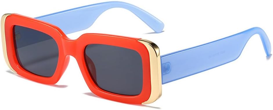 Модные солнцезащитные очки-гелевые очка для женщин, ретро-прямоугольные, с градиентным переходом цвета, защита от УФ-излучения UV400, мужские солнцезащитные очки HVTVTLA, Red Blue Grey
Модные солнцезащитные очки-гелевые очка для женщин, ретро-прямоугольные, с градиентным переходом цвета, защита от УФ-излучения UV400, мужские солнцезащитные очки HVTVTLA, Red Blue Grey