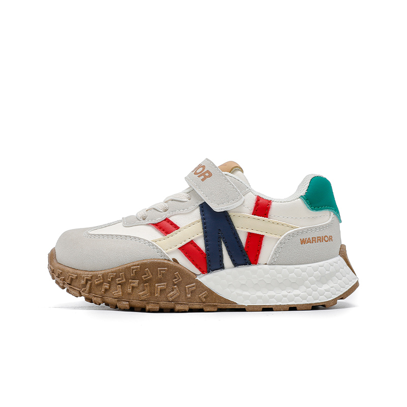 Детские повседневные уличные кроссовки с амортизацией, устойчивые к истиранию и скольжению WARRIOR, бежевый серый
Детские повседневные уличные кроссовки с амортизацией, устойчивые к истиранию и скольжению WARRIOR, бежевый серый
