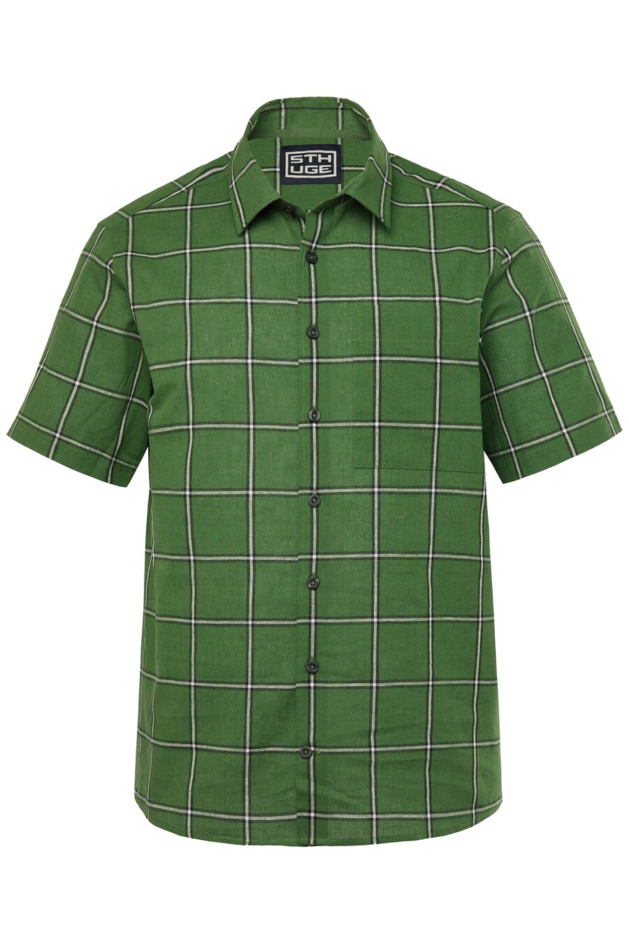 Рубашка на пуговицах классического кроя STHUGE, Green
Рубашка на пуговицах классического кроя STHUGE, Green