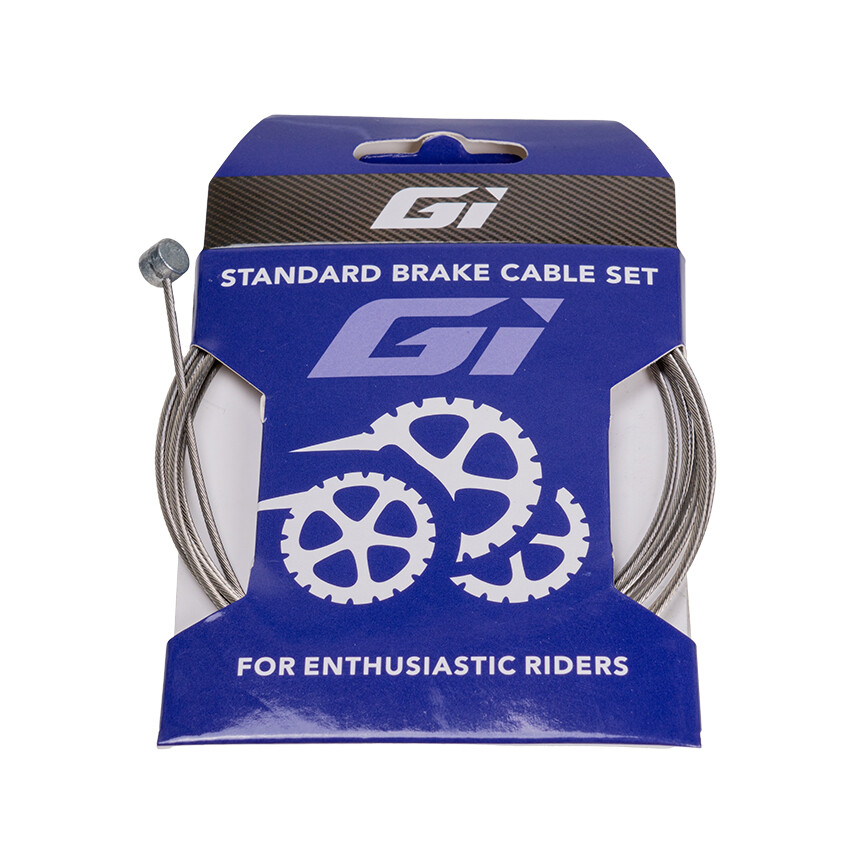Велосипедный трос заднего тормоза GI 24, 1.5x2000 мм
Велосипедный трос заднего тормоза GI 24, 1.5x2000 мм