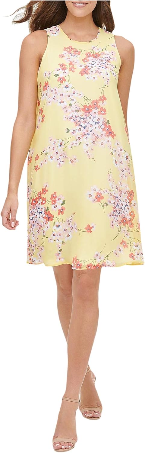 Женское платье-трапеция Eloise с цветочным принтом от Tommy Hilfiger из шифона, Sunshine,Pink
Женское платье-трапеция Eloise с цветочным принтом от Tommy Hilfiger из шифона, Sunshine,Pink