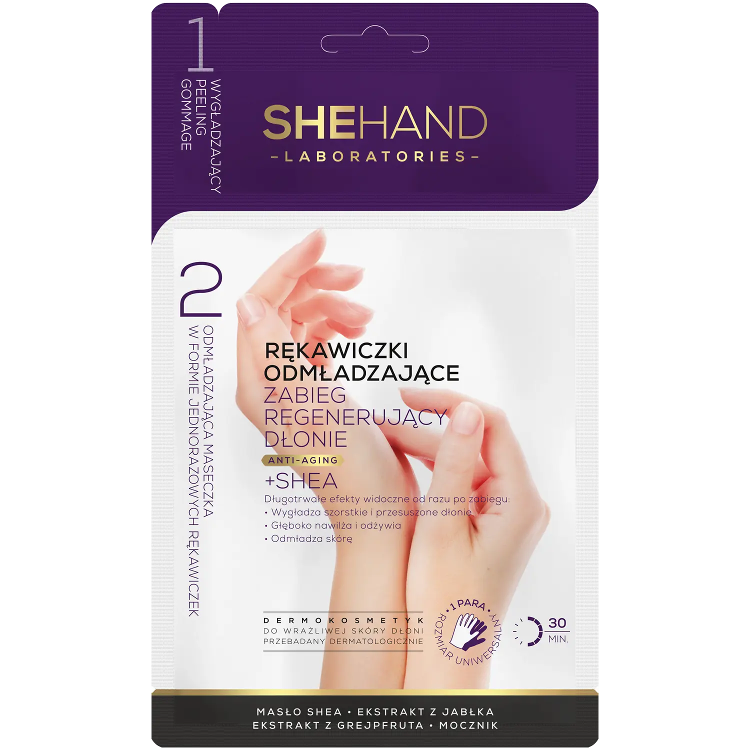 Shehand Gomage набор: скраб для рук, 1 пакетик + маска для рук в виде перчаток, 1 пара
Shehand Gomage набор: скраб для рук, 1 пакетик + маска для рук в виде перчаток, 1 пара