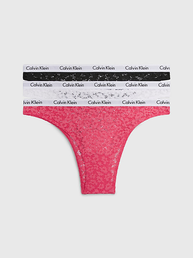Набор из 3 трусов бразилиана - Carousel Calvin Klein, черный
Набор из 3 трусов бразилиана - Carousel Calvin Klein, черный
