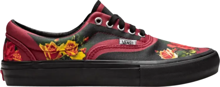 Кеды Vans Supreme x Jean Paul Gaultier x Era Pro Burgundy, красный 
Кеды Vans Supreme x Jean Paul Gaultier x Era Pro Burgundy, красный