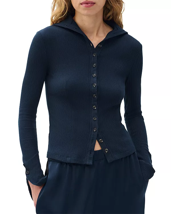 Вязаный кардиган Rag & Bone, синий
Вязаный кардиган Rag & Bone, синий