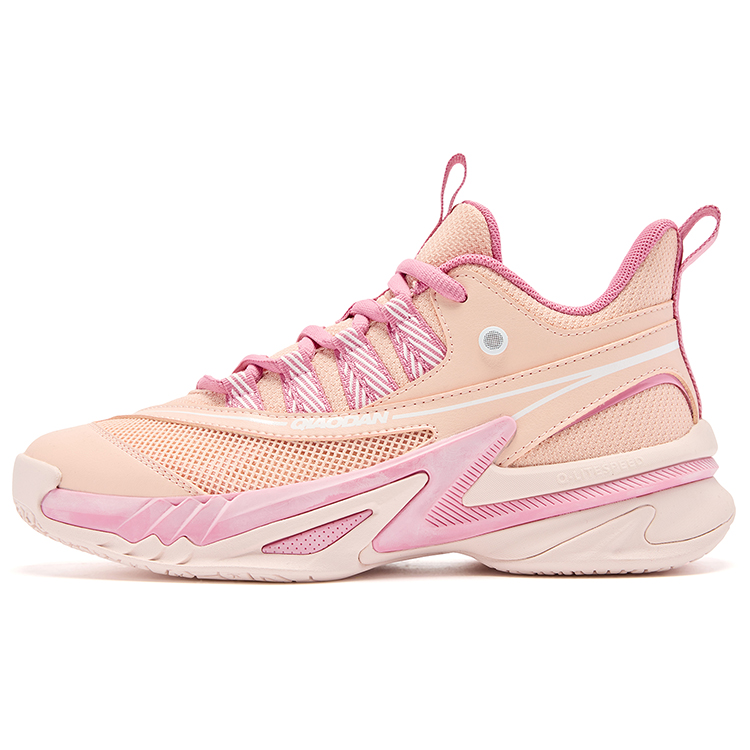 Детские баскетбольные кроссовки с высоким берцем для подростков QIAODAN, розовый
Детские баскетбольные кроссовки с высоким берцем для подростков QIAODAN, розовый