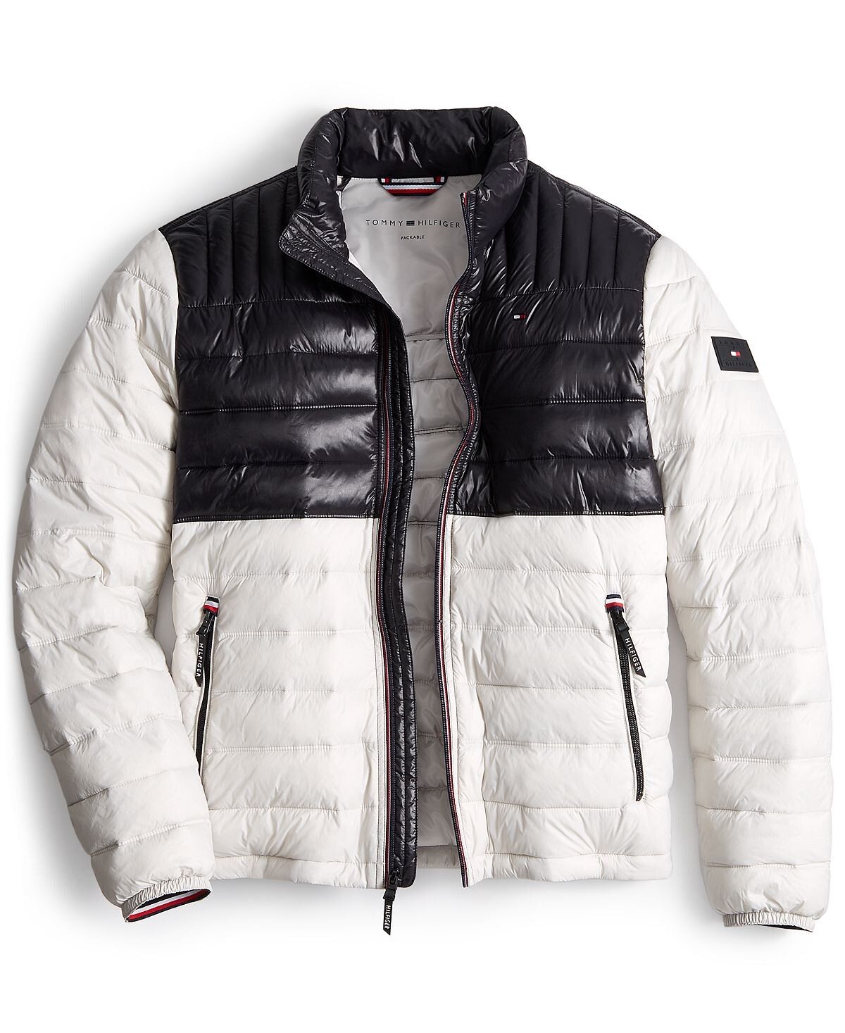 Куртка Tommy Hilfiger Packable Quilted Puffer, черный/белый
Куртка Tommy Hilfiger Packable Quilted Puffer, черный/белый