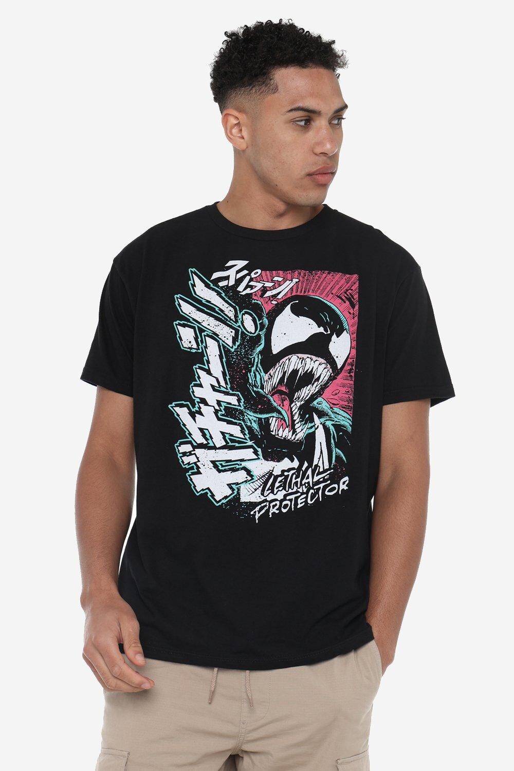 Футболка-защитник аниме «Веном» Marvel, черный
Футболка-защитник аниме «Веном» Marvel, черный