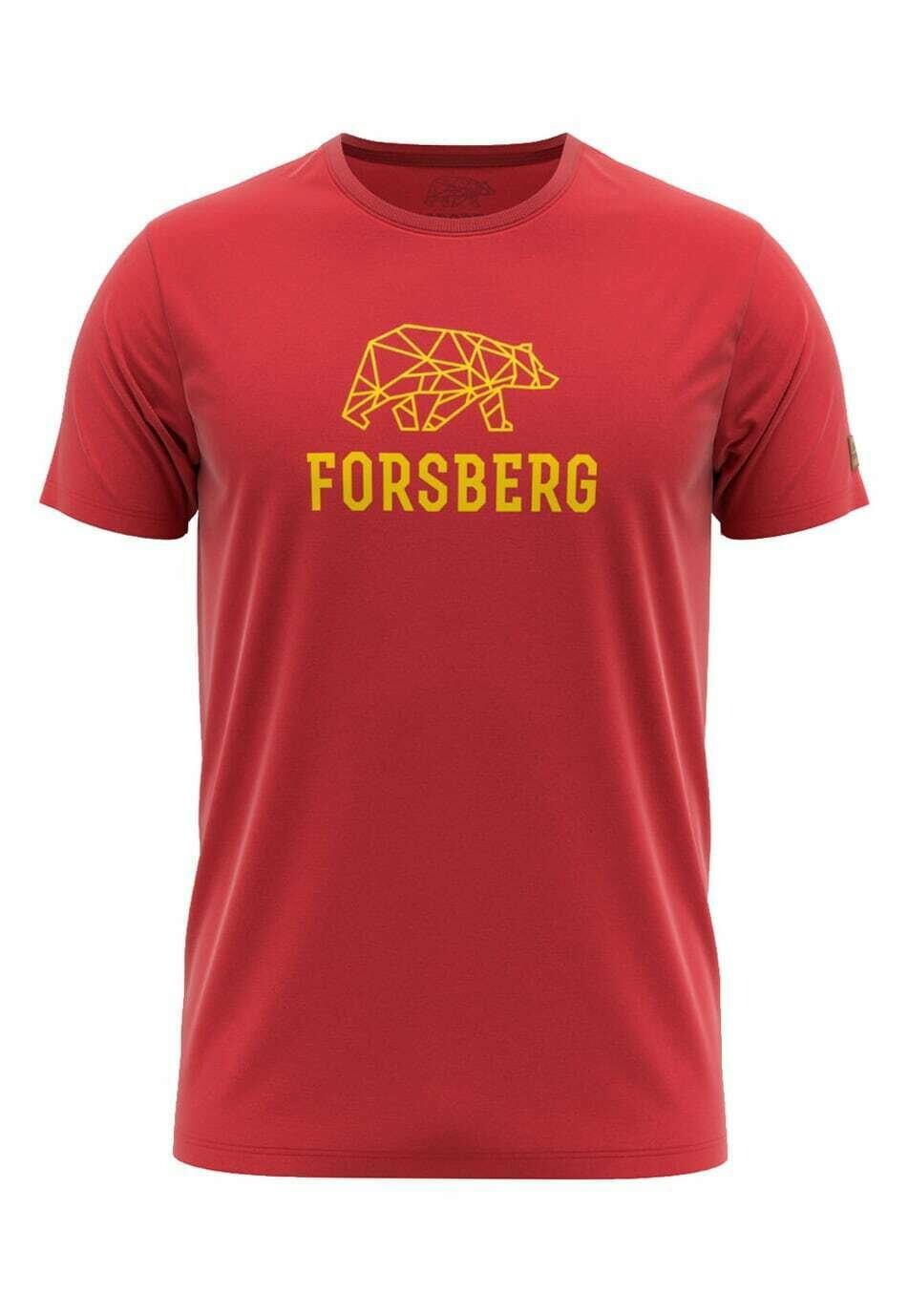 Принт на футболке FORSBERG, красный
Принт на футболке FORSBERG, красный