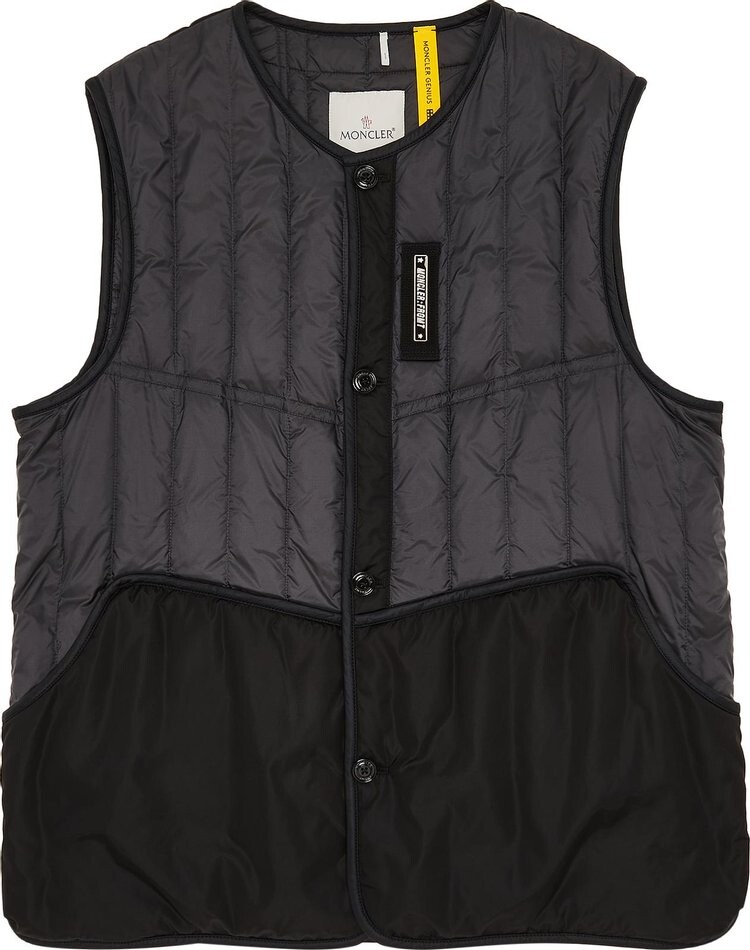 Жилет Moncler x Fragment Dalim Gilet 'Dark Grey', серый 
Жилет Moncler x Fragment Dalim Gilet 'Dark Grey', серый