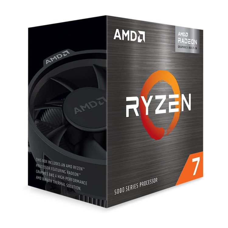 Процессор AMD Ryzen 7 5700G (BOX), AM4
Процессор AMD Ryzen 7 5700G (BOX), AM4