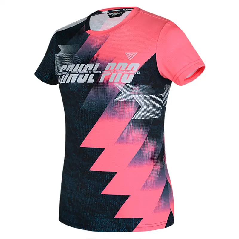 Футболка для бадминтона женская черно-красная CORALIAN
Футболка для бадминтона женская черно-красная CORALIAN