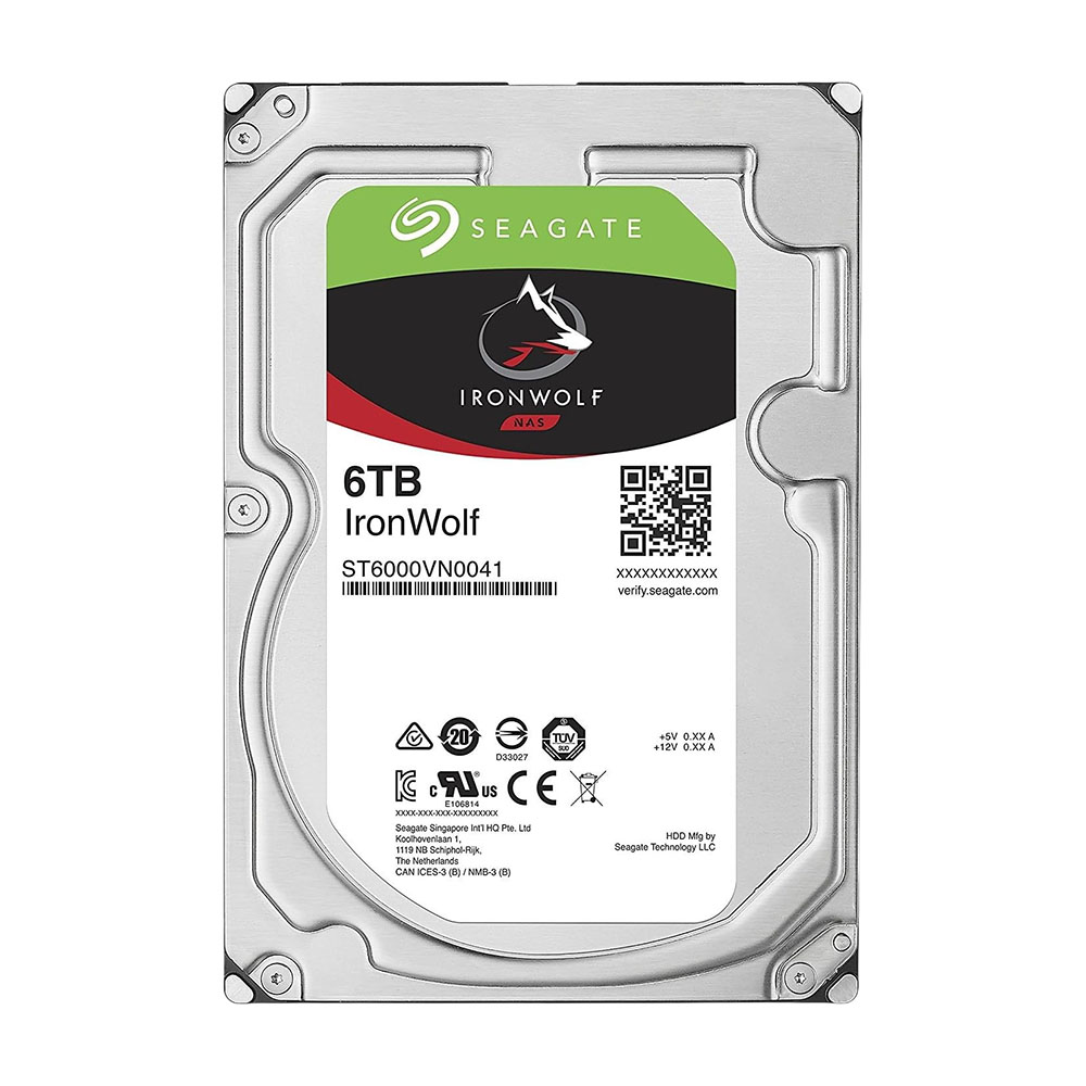 Жесткий диск Seagate IronWolf 6 ТБ 3.5" ST6000VN0041
Жесткий диск Seagate IronWolf 6 ТБ 3.5" ST6000VN0041
