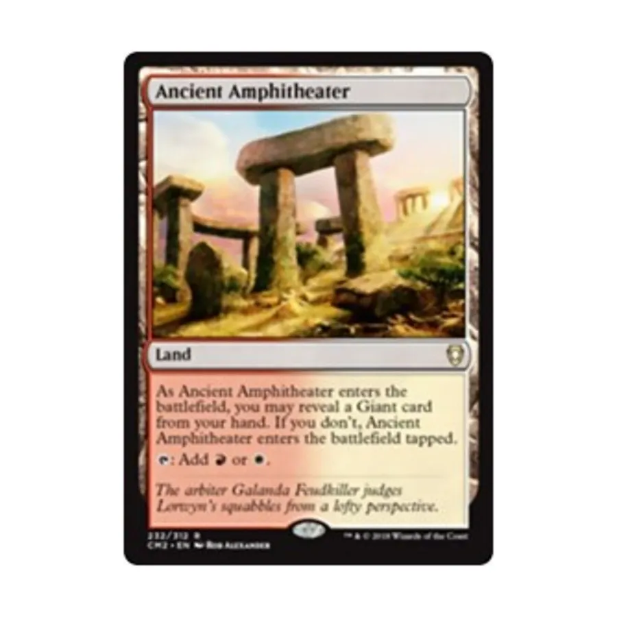 CCG Древний амфитеатр (клавиша R), MTG - Commander Anthology Volume II
CCG Древний амфитеатр (клавиша R), MTG - Commander Anthology Volume II