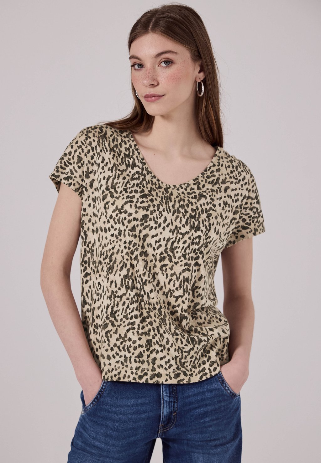 Футболка с принтом Street One Studio, коричневый
Футболка с принтом Street One Studio, коричневый