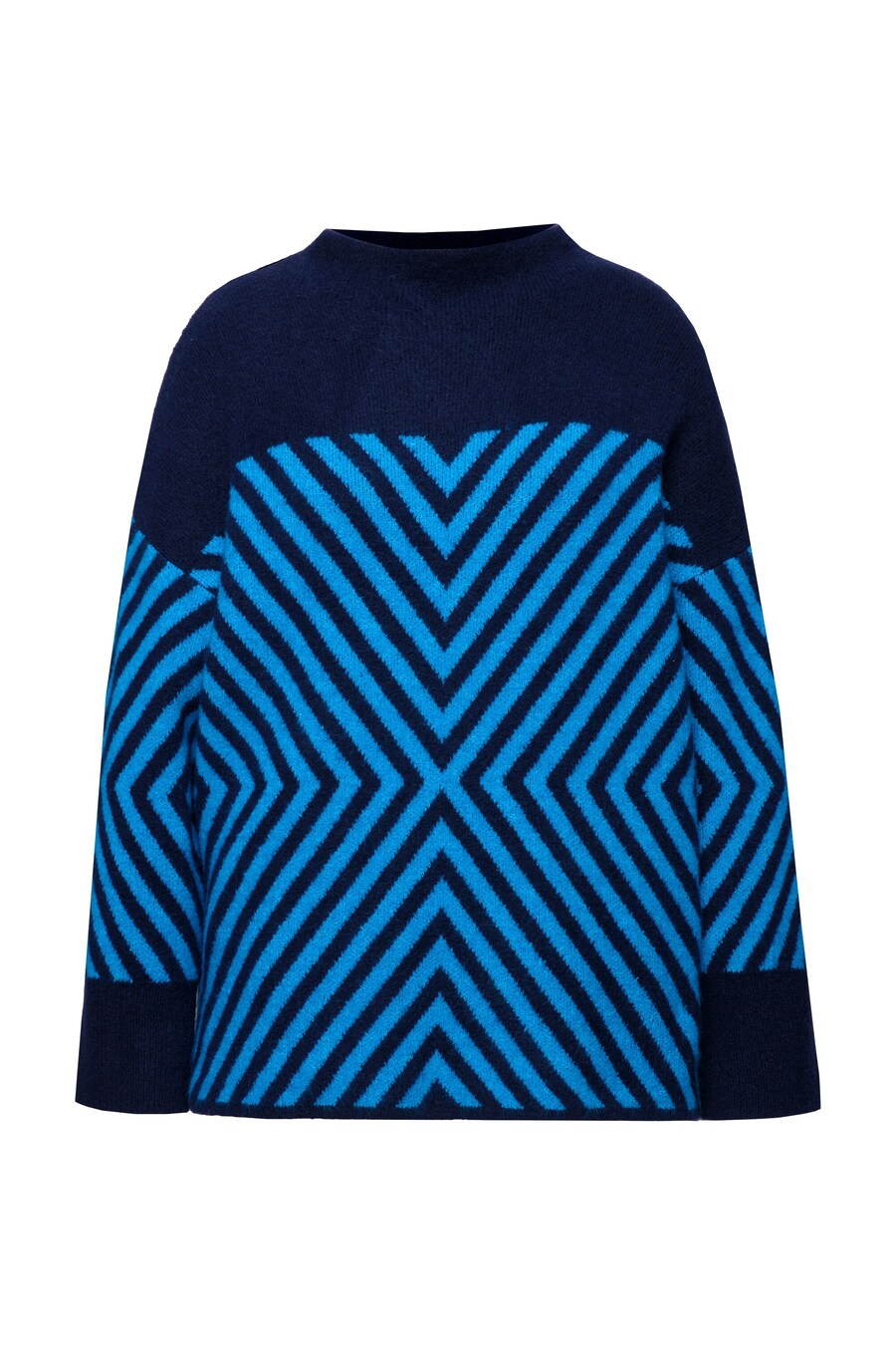 Свитер Ulla Popken, синий/темно-синий
Свитер Ulla Popken, синий/темно-синий