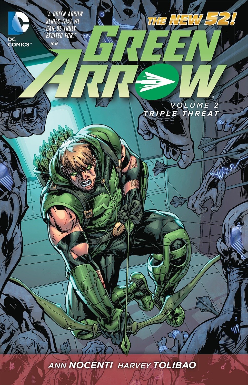 Green Arrow Vol. 2: Triple Threat (The New 52) (DC Comics)
Green Arrow Vol. 2: Triple Threat (The New 52) (DC Comics)
