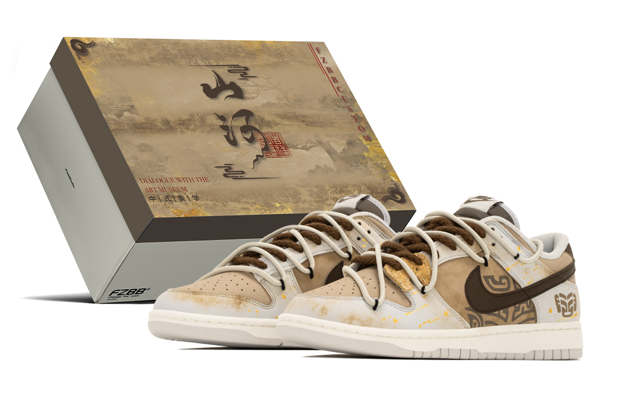 Nike Dunk Box, Copper Face, устойчивые к истиранию низкие кроссовки для скейтбординга мужские бело-коричневые
Nike Dunk Box, Copper Face, устойчивые к истиранию низкие кроссовки для скейтбординга мужские бело-коричневые