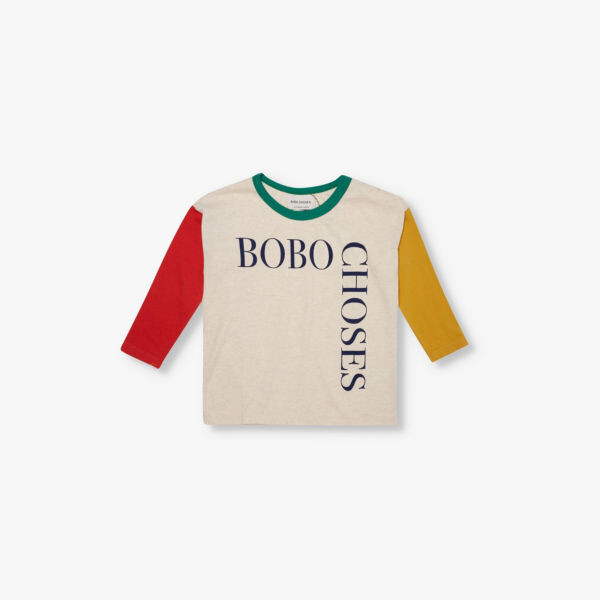 Футболка из хлопкового трикотажа с фирменным принтом Color-Block 2-9 лет Bobo Choses, мультиколор
Футболка из хлопкового трикотажа с фирменным принтом Color-Block 2-9 лет Bobo Choses, мультиколор