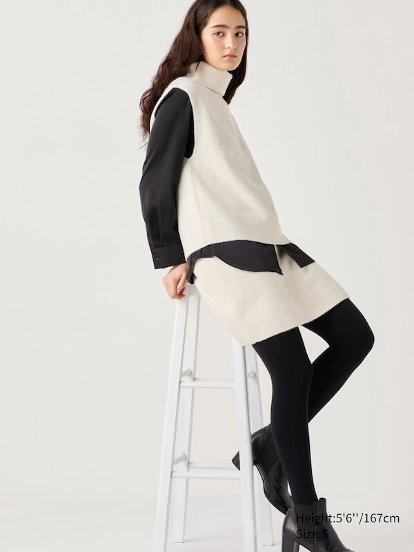 Очень теплые колготки heattech на ворсовой подкладке Uniqlo, черный
Очень теплые колготки heattech на ворсовой подкладке Uniqlo, черный