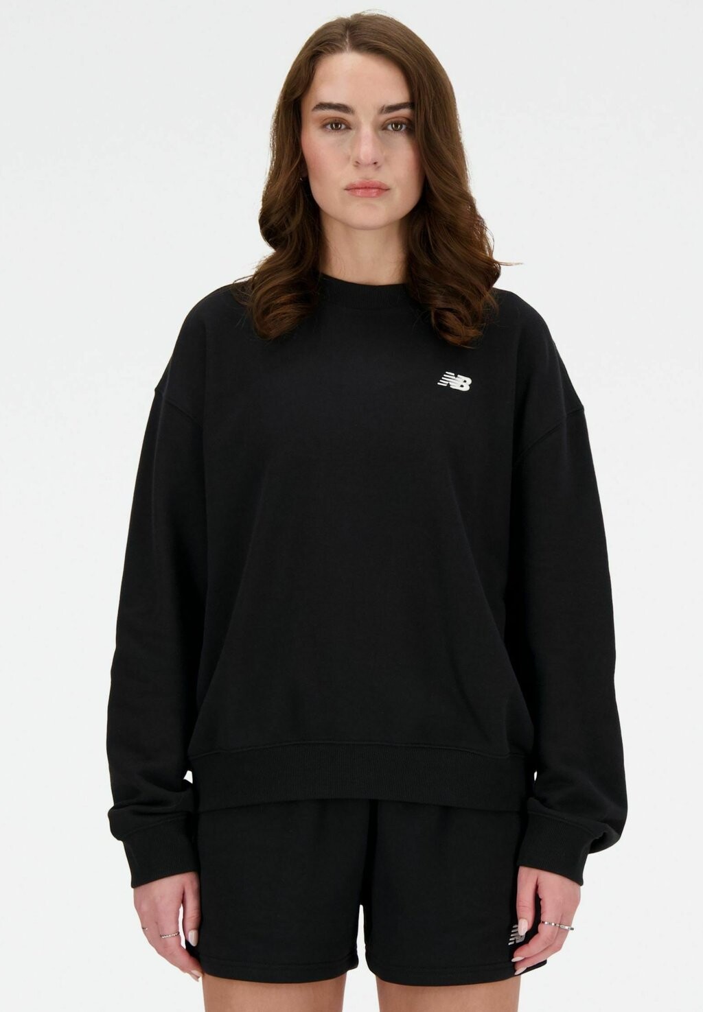 Толстовка ESSENTIALS FRENCH CREW New Balance, пестрый черный
Толстовка ESSENTIALS FRENCH CREW New Balance, пестрый черный