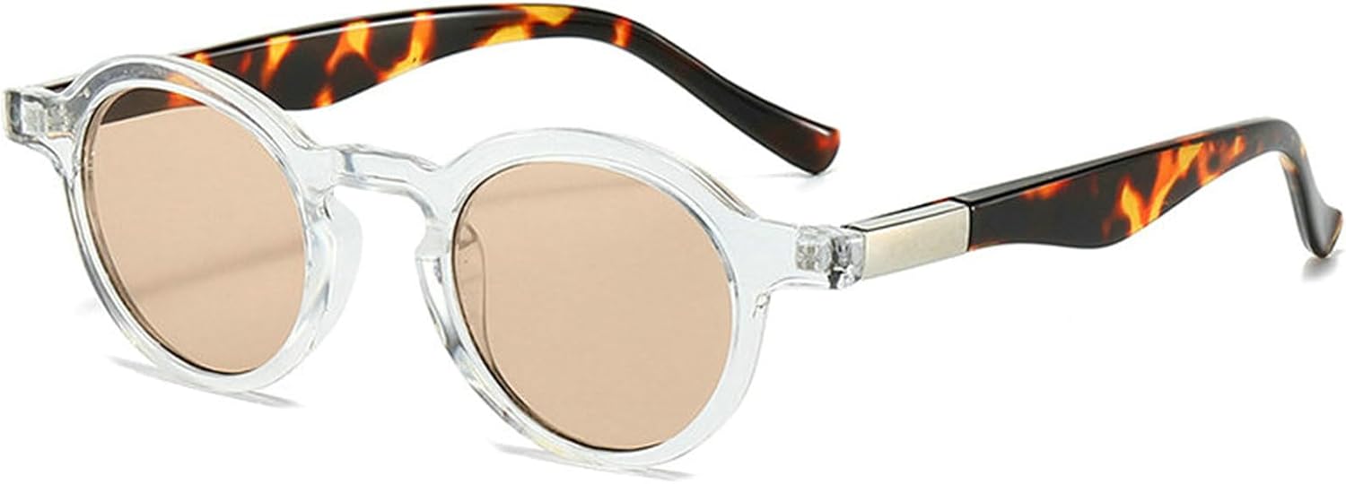 Willochra Модные маленькие круглые двухцветные солнцезащитные очки для женщин в стиле ретро с прозрачными градиентными линзами и защитой от УФ-излучения UV400, а также панк-очки для мужчин, C5
Willochra Модные маленькие круглые двухцветные солнцезащитные очки для женщин в стиле ретро с прозрачными градиентными линзами и защитой от УФ-излучения UV400, а также панк-очки для мужчин, C5