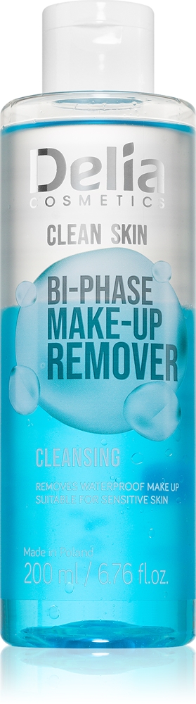 Двухфазное средство для снятия макияжа Clean skin для лица и области вокруг глаз Delia Cosmetics, 200 мл
Двухфазное средство для снятия макияжа Clean skin для лица и области вокруг глаз Delia Cosmetics, 200 мл