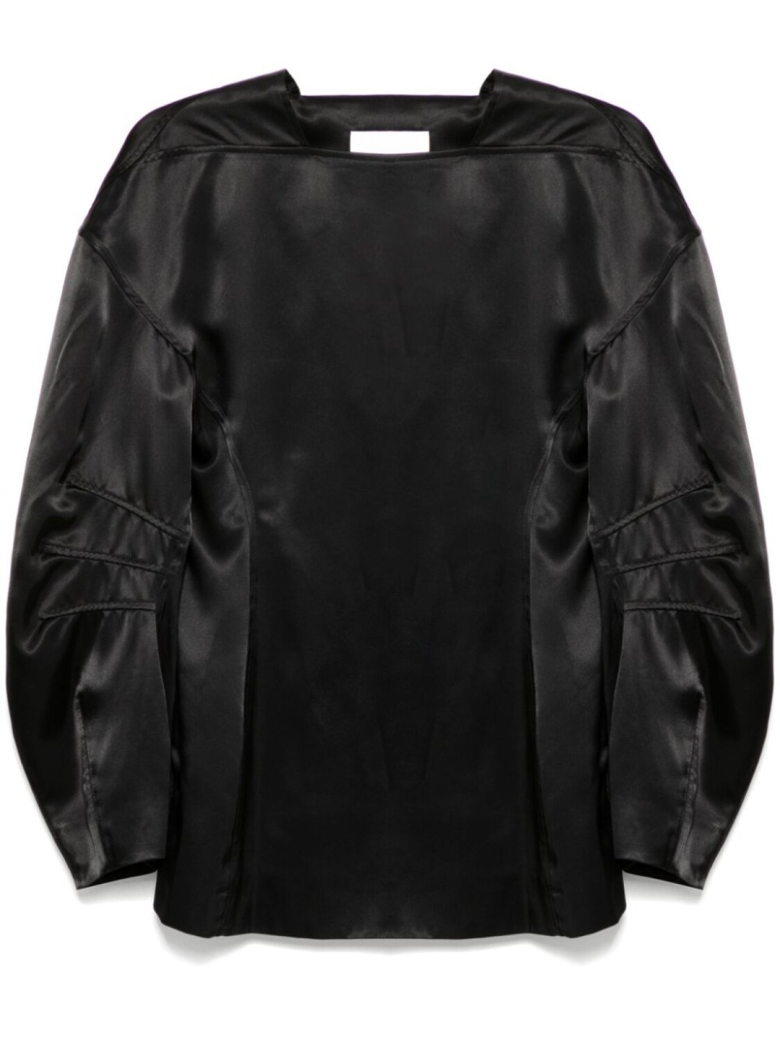 Топ со вставками Jil Sander, черный 
Топ со вставками Jil Sander, черный