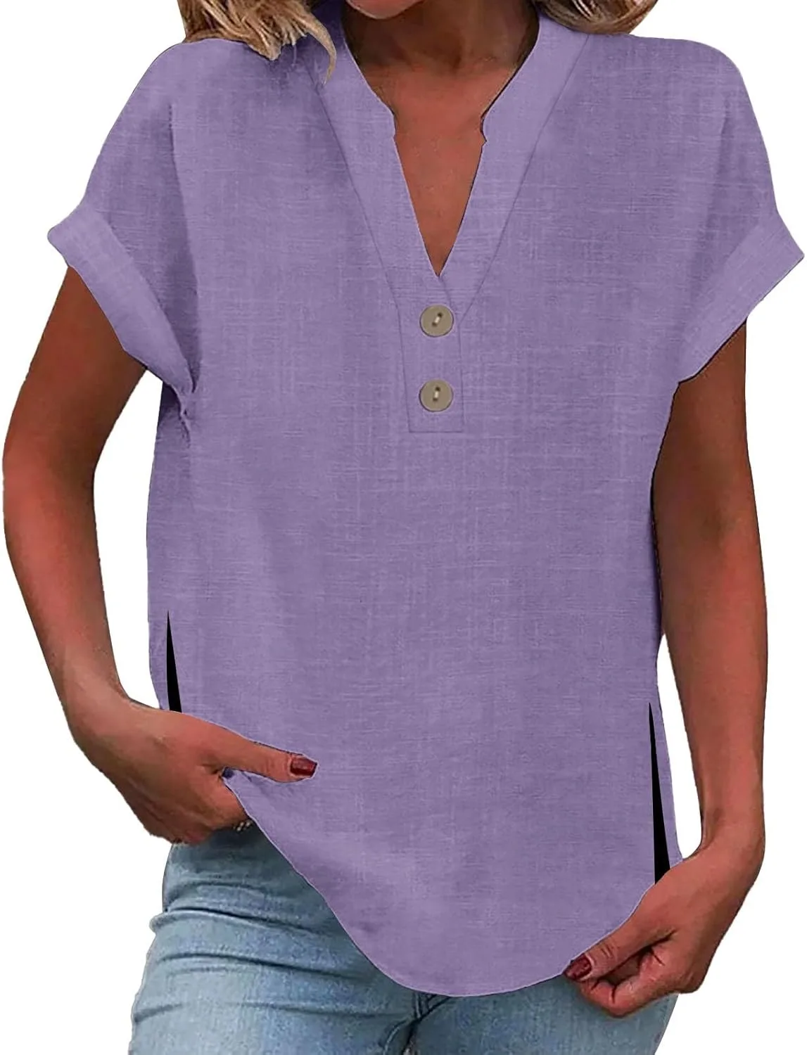 Летняя хлопковая льняная рубашка для женщин Rjognt
Летняя хлопковая льняная рубашка для женщин Rjognt