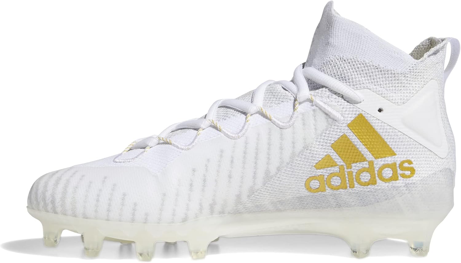 Мужские футбольные кроссовки adidas Freak UltraFootball, белый/золотой
Мужские футбольные кроссовки adidas Freak UltraFootball, белый/золотой