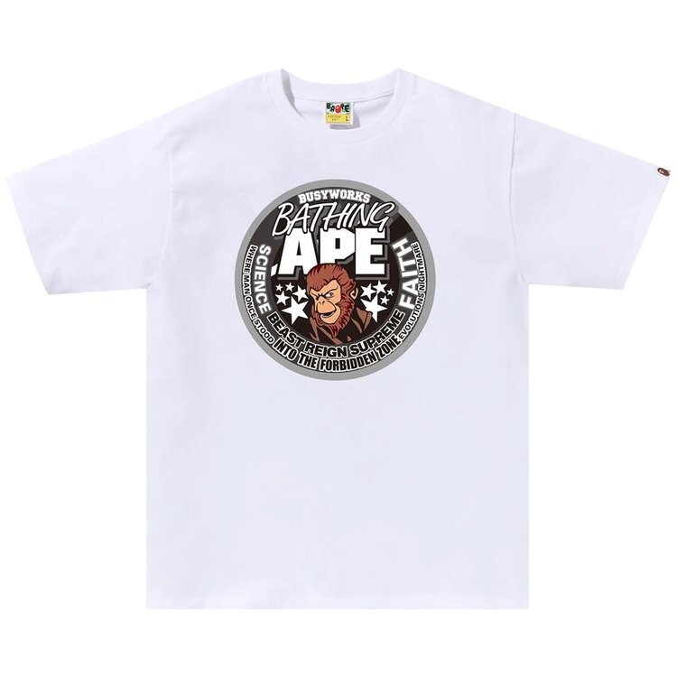 Футболка BAPE Busy Works Bathing Ape 'White', белый
Футболка BAPE Busy Works Bathing Ape 'White', белый