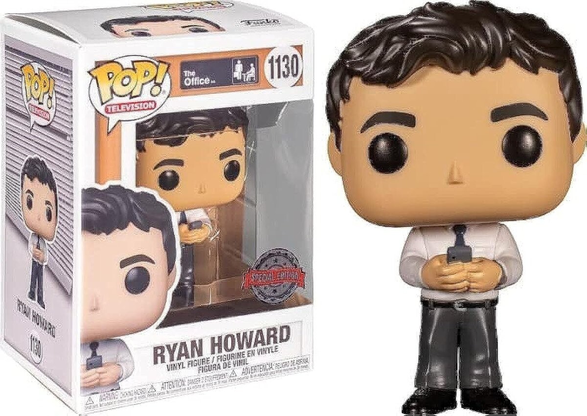 Funko POP The Office 1130 Райан Ховард, специальное издание Funko POP!
Funko POP The Office 1130 Райан Ховард, специальное издание Funko POP!