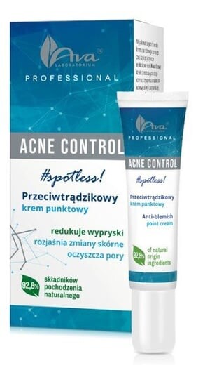 Крем против прыщей, 15 мл Ava, Acne Control
Крем против прыщей, 15 мл Ava, Acne Control
