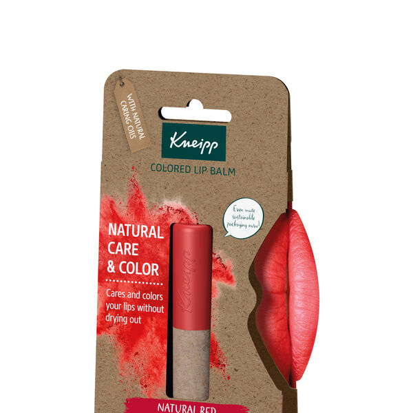 Оттеночный бальзам для губ, 3,5 г Kneipp Natural red
Оттеночный бальзам для губ, 3,5 г Kneipp Natural red