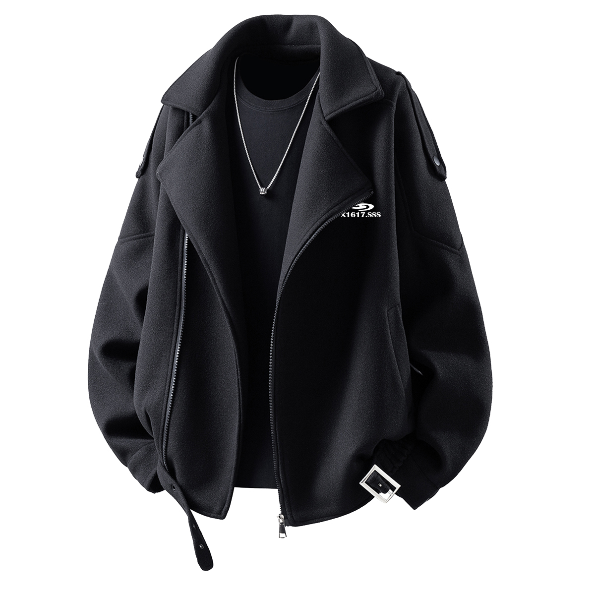 Куртка Unisex Lapel Moderate Others X1617, черный top
Куртка Unisex Lapel Moderate Others X1617, черный top