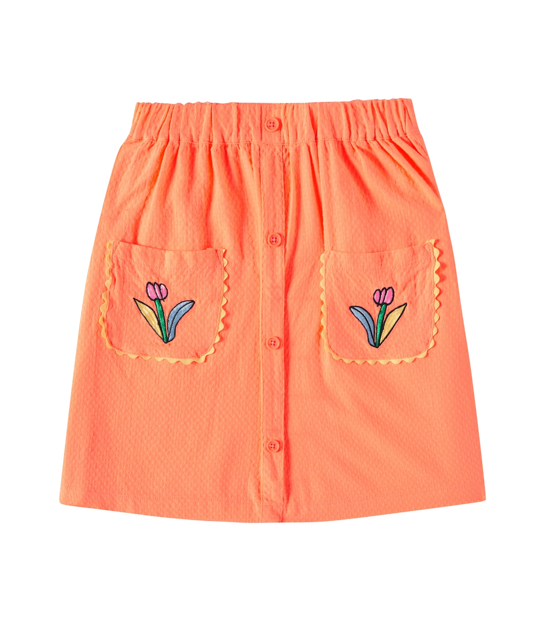 Цветочная хлопковая юбка Jellymallow, оранжевый
Цветочная хлопковая юбка Jellymallow, оранжевый