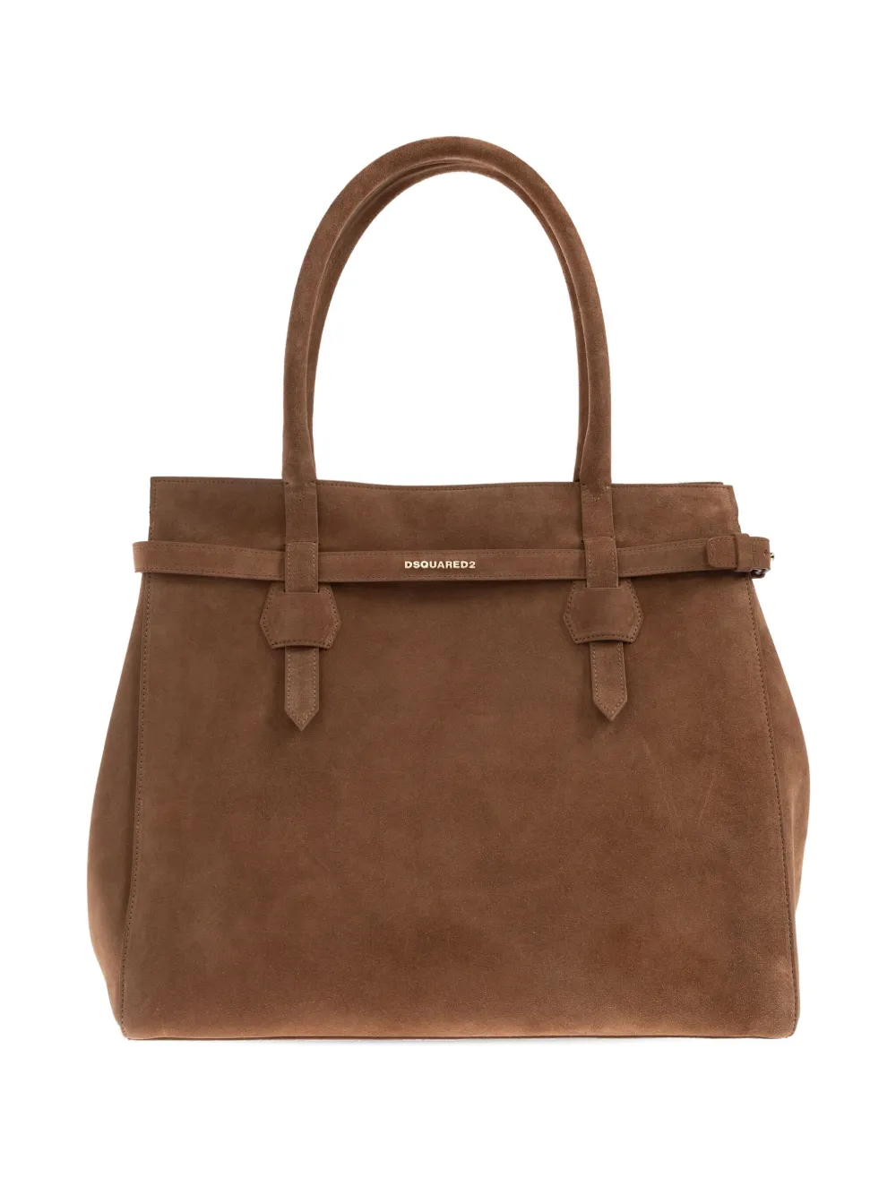 Средняя замшевая сумка-тоут DSQUARED2, коричневый
Средняя замшевая сумка-тоут DSQUARED2, коричневый
