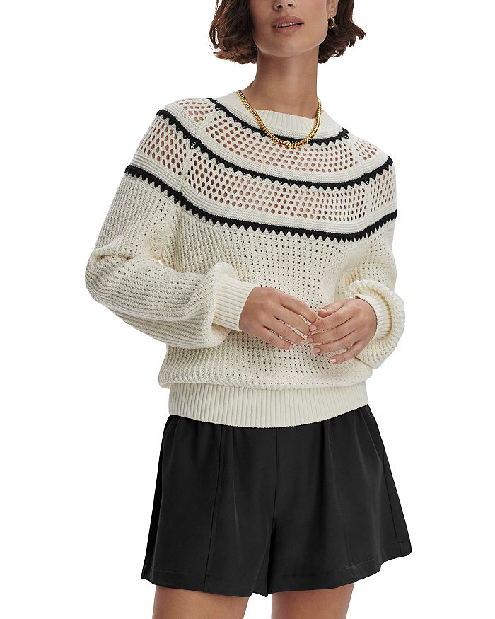 Свитер Padbury с ажурной вязкой Varley, белый
Свитер Padbury с ажурной вязкой Varley, белый