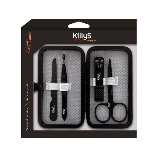 Маникюрный набор, 4 шт. Killys For Men, Inna marka
Маникюрный набор, 4 шт. Killys For Men, Inna marka